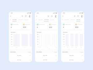 Jewelery Shop App Dashboard