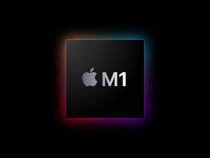 Apple M1 Logo Illustration made in Sketch