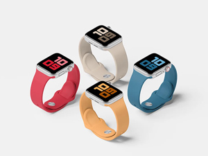 Apple Watch Series 5 Mockup PSD
