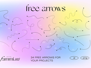34 Vector Arrows – Fammi.us