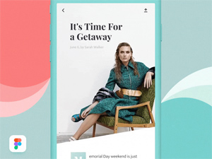 Article Screen for Figma