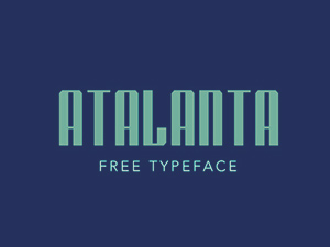 Atalanta Font – Sports Typeface