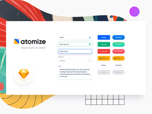 Atomize Design System 3.0 Demo for Sketch