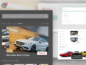 Auto UI Kit – Sketch Resource