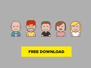 Avatar Collection – Vector Freebie