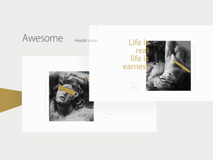 Awesome Onepage Template : Free PSD