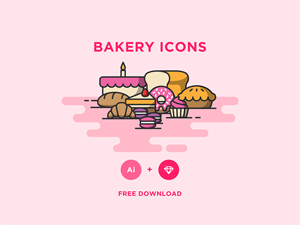 Free Bakery Icons