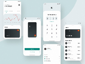 Banking App UI Kit For Adobe Xd – Free Resource