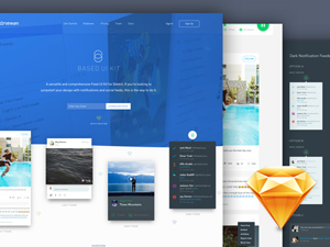 Based UI Kit for Sketch