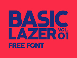 Basic Lazer Font