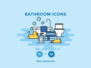 Free Bathroom Icons