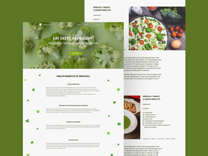 Bebroccoli Landing Page Template – Free PSD