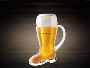 Beer Boot With Handle Mockup – Free Resource