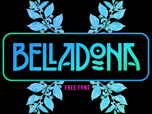 Belladona Free Font