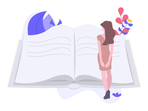 Bibliophile SVG Illustration