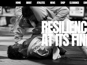 BJJ E-Commerce Website Template