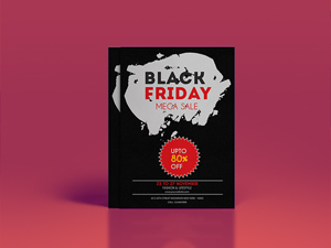 Black Friday Flyer Template by Lisa B. Isabella