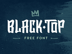 BlackTop Typeface – Free Font