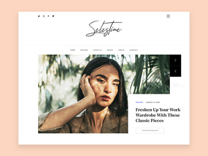 Blog & Magazine Website Template – Free Resource