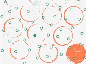 Blotchy Circles Pattern – PSD Freebie