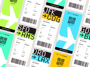 Boarding Pass Design Idea