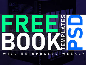 Book Cover Template – Free PSD