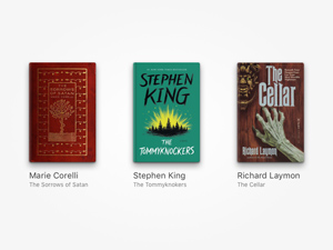 Book Covers Mockups made in Sketch