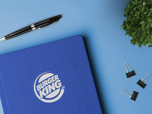 Notebook Logo Mockup