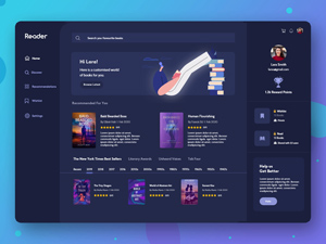Books Dashboard UI Interaction
