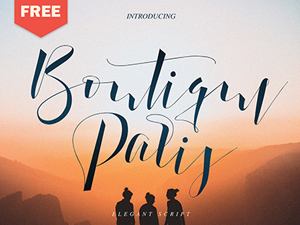 Boutique Paris Font – Luxury Typeface
