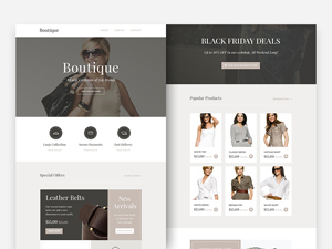 Boutique Responsive Email Newsletter by RocketWay