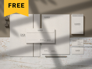 Branding and Visual Identity Mockup – Free Resource