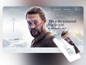 Braven Website Design – Adobe XD Template
