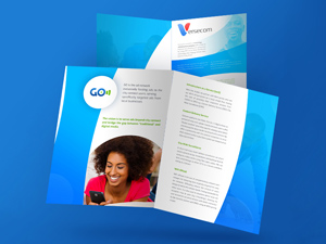 Brochure Design Mockup PSD