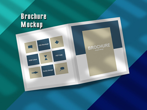 Brochure & T-Shirt Mockup