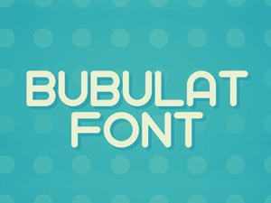 Bubulat Font
