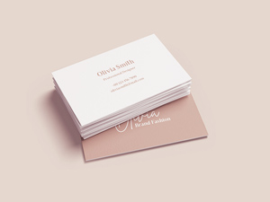 Business Card Mockup Pack – Free PSD
