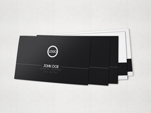 Business Card Mockup: Free PSD
