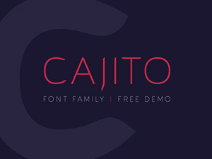 Cajito Font Family – Demo Weight