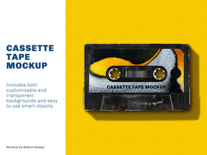 Cassette Tape Mockup – Free Resource
