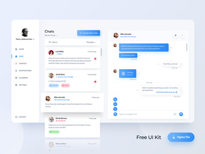 Figma Chat Dashboard