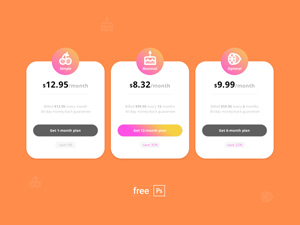 Pricing Table Template – Free Resource