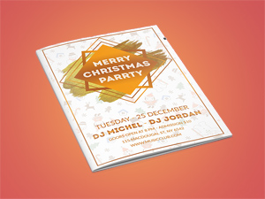 Christmas Flyer Template – PSD Freebie