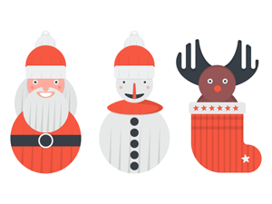 Christmas Ornaments Illustrations