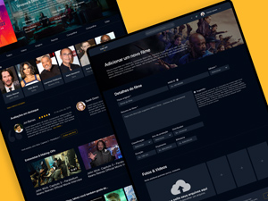 Movie Listing & Reviewing App Concept – CINE