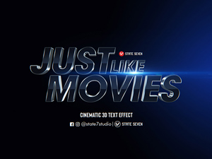 Cinematic Text Effect – Free Resource