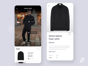 Clothes Recognition App Concept