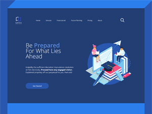 College Prep Website Template by Ruben Gutierrez