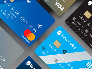 Contactless Credit Card Mockup: Free PSD