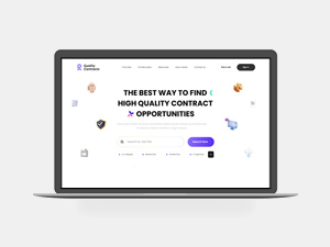 Job Search Website Landing Page Template